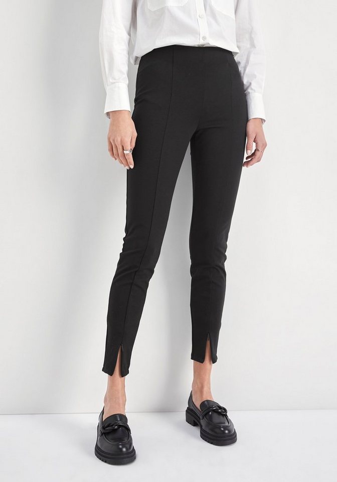 HECHTER PARIS Leggings mit dezentem Metalllabel von HECHTER PARIS