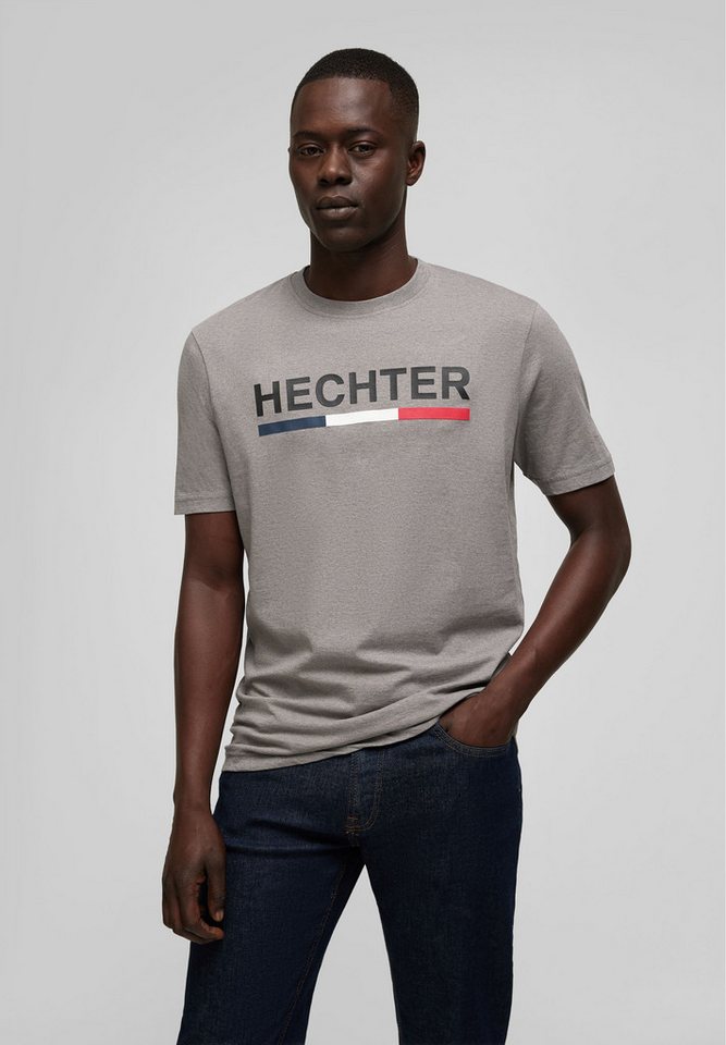 HECHTER PARIS Poloshirt (1-tlg) mit Front-Print von HECHTER PARIS