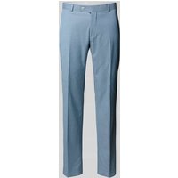 HECHTER PARIS Regular Fit Anzughose mit Paspeltaschen Modell 'X-Tension' in Hellblau, Größe 58 von HECHTER PARIS