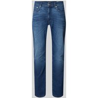 HECHTER PARIS Regular Fit Jeans mit Eingrifftaschen Modell 'BELFORT' in Dunkelblau, Größe 31/32 von HECHTER PARIS