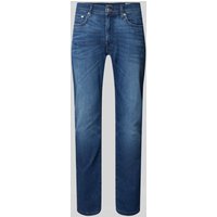 HECHTER PARIS Regular Fit Jeans mit Eingrifftaschen Modell 'BELFORT' in Dunkelblau, Größe 32/30 von HECHTER PARIS