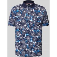 HECHTER PARIS Regular Fit Poloshirt mit Label-Print in Marine, Größe S HECHTER PARIS Regular Fit Poloshirt mit Label-Print in Marine, Größe S von HECHTER PARIS
