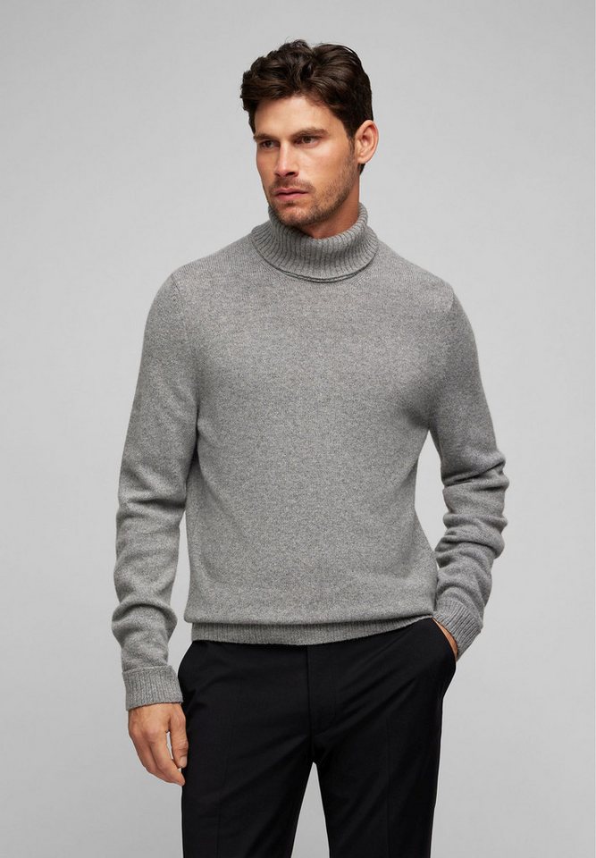 HECHTER PARIS Rollkragenpullover Rollkragen-Pullover im unifarbenen Design von HECHTER PARIS