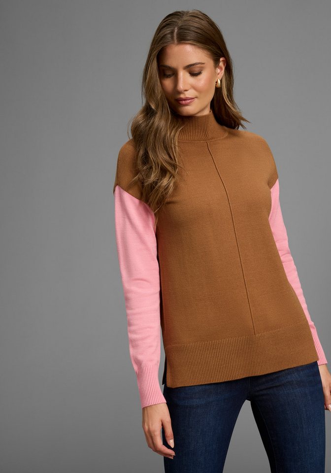 HECHTER PARIS Rollkragenpullover mit Kontrastarm - NEUE KOLLEKTION HECHTER PARIS Rollkragenpullover mit Kontrastarm - NEUE KOLLEKTION von HECHTER PARIS
