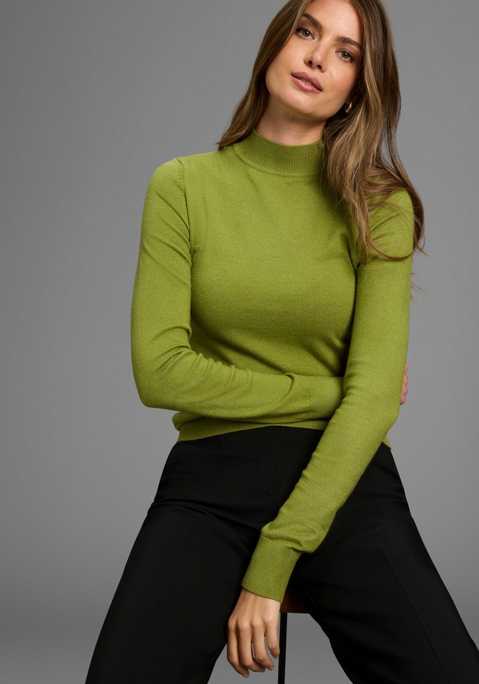 HECHTER PARIS Stehkragenpullover mit Schulterknöpfen HECHTER PARIS Stehkragenpullover mit Schulterknöpfen von HECHTER PARIS