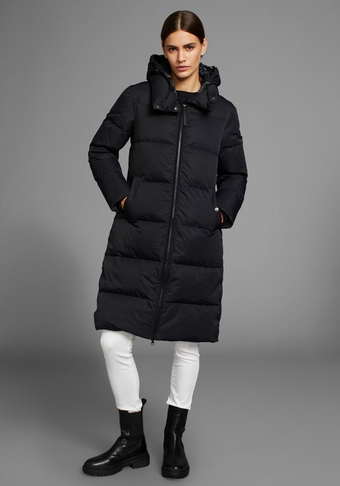 HECHTER PARIS Steppmantel mit Kapuze und Saumschlitz von HECHTER PARIS