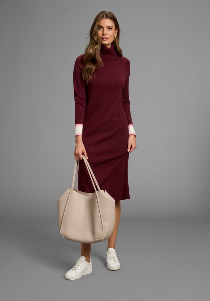 HECHTER PARIS Strickkleid mit Kontraststreifen von HECHTER PARIS