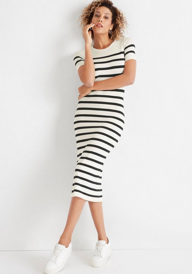 HECHTER PARIS Strickkleid mit Streifen von HECHTER PARIS