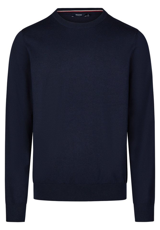 HECHTER PARIS Strickpullover KNIT CREWNECK Aus leichtem Modal-Mix von HECHTER PARIS