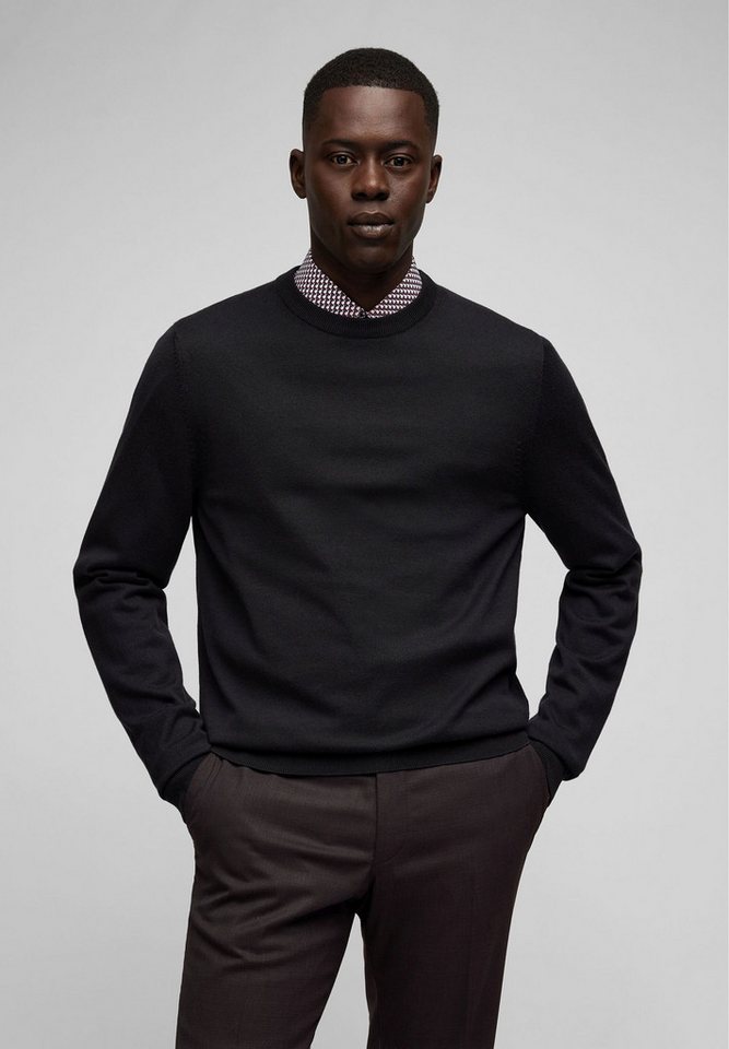 HECHTER PARIS Strickpullover mit Rundhals-Ausschnitt von HECHTER PARIS