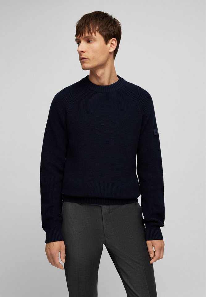 HECHTER PARIS Strickpullover mit grober Rippstruktur von HECHTER PARIS