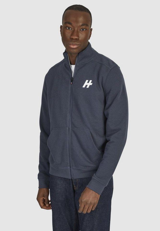 HECHTER PARIS Sweatjacke Lässige Sweatjacke mit Logo-Detail von HECHTER PARIS