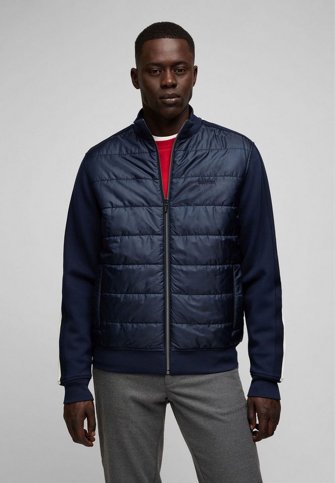 HECHTER PARIS Sweatjacke Sweat Hybrid Jacke im unifarbenen Design von HECHTER PARIS