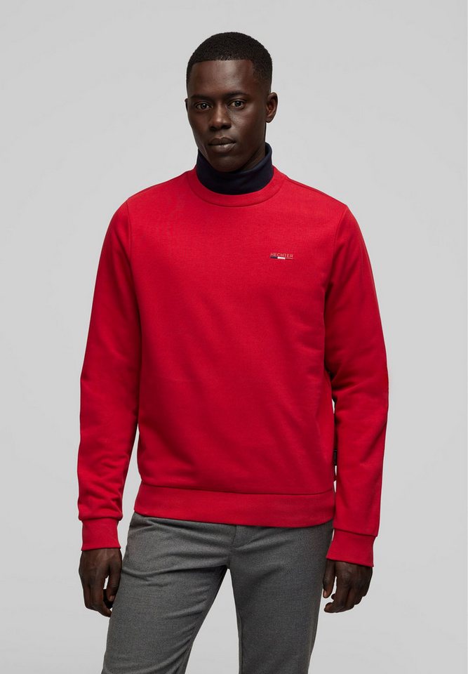 HECHTER PARIS Sweatshirt Sweatshirt (1-tlg) im unifarbenen Design von HECHTER PARIS