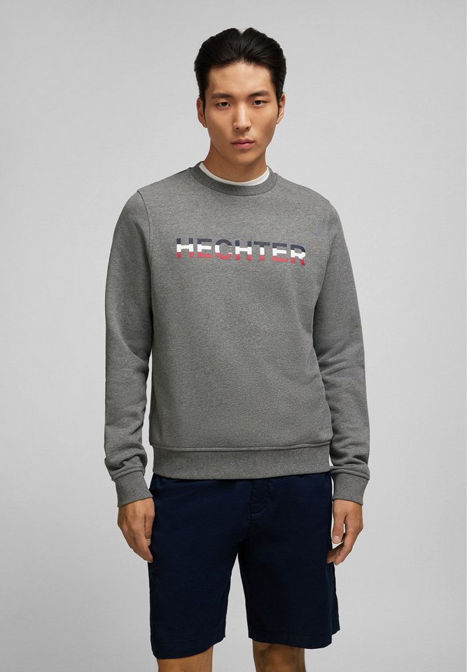 HECHTER PARIS Sweatshirt (1-tlg) mit Frontprint von HECHTER PARIS