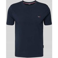 HECHTER PARIS T-Shirt mit Label-Print in Marine, Größe XXXL von HECHTER PARIS