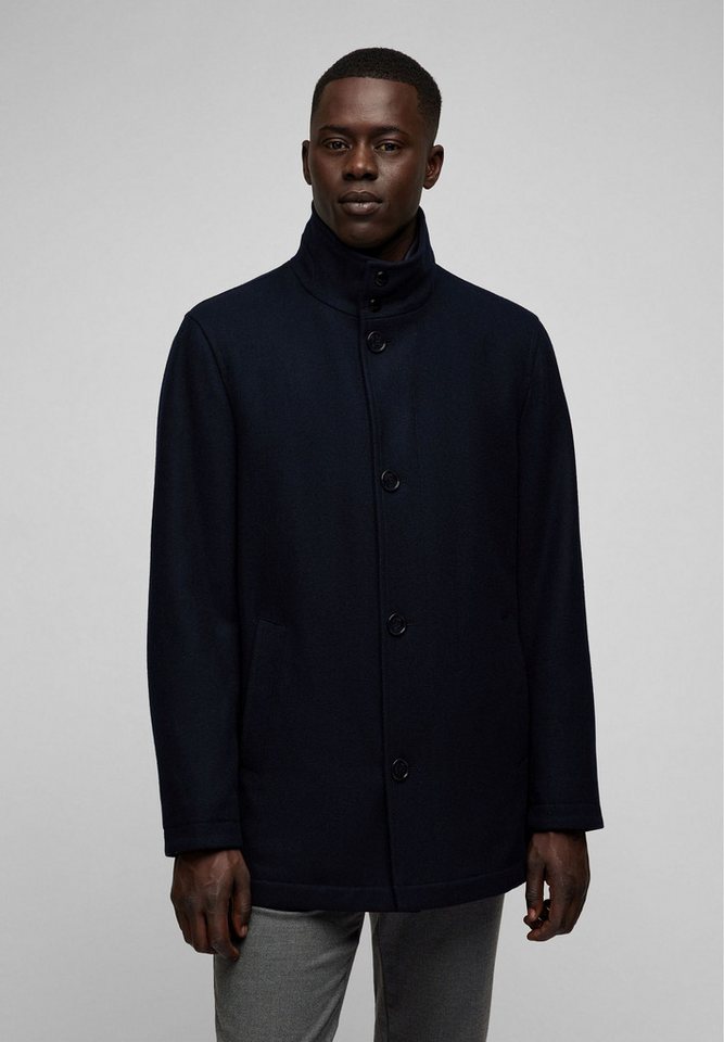 HECHTER PARIS Wolljacke mit Reißverschluss und Knopfleiste von HECHTER PARIS