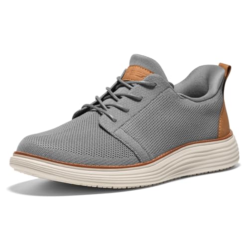 HEEZ Herren Sneaker, Leichte Oxfords Schuhe, Mesh Herren Anzugschuhe, Atmungsaktiv Freizeit Schuhe, Walkingschuhe, Sportschuhe Tennisschuhe Grau 43.5EU HEEZ Herren Sneaker, Leichte Oxfords Schuhe, Mesh Herren Anzugschuhe, Atmungsaktiv Freizeit Schuhe, Walkingschuhe, Sportschuhe Tennisschuhe Grau 43.5EU von HEEZ
