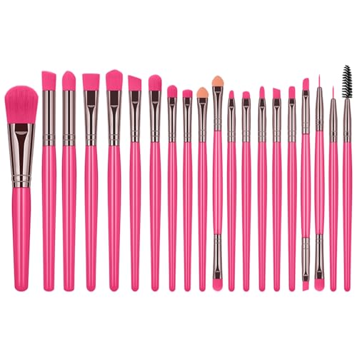 20pcs Make Up Bürstenset Für Frauen Und Mädchen Pulver Chheek Liner Face Mischung Kosmetische Pinsel von HEEZOU