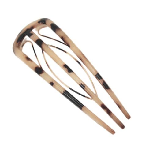 Antike U-förmige Haarnadel, chinesische Stile, rutschfeste Essstäbchen, Haarnadel für Frauen, verschiedene Frisuren von HEEZOU