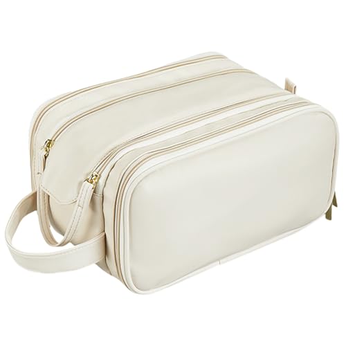 Elegantes Reise Kosmetiketui Mit Großem Fassungsvermögen Stilvolle Make Up Tasche Aus PU Leder Organisiert Für Frauen Und Mädchen von HEEZOU