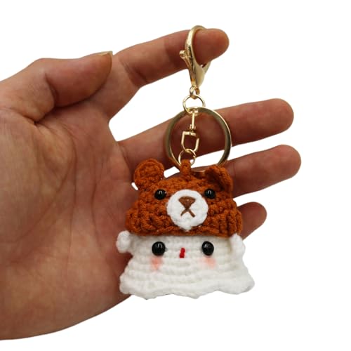 HEEZOU Hand Häkchen Specter Schlüsselkette Handgewebt von HEEZOU