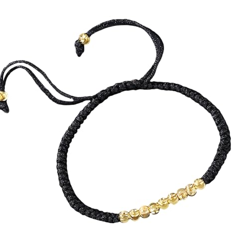 HEEZOU Minimalist Einstellbar Geflochtenes Kabelarmband Für Männer Frauen Vielseitiges Freizeitbüro Tragen Komfortable Handgelenk Accessoire Nachhaltiges Modearmband Unisex von HEEZOU