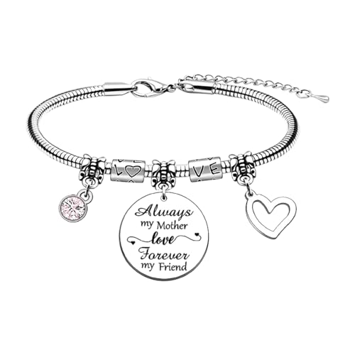 HEEZOU Modisches Perlenkettenarmband Unisex Ti Stahlschmuck Empfindliche Hautfreundliche Tägliche Verschleiß Geschenk Ti Stahlperlenarmband von HEEZOU