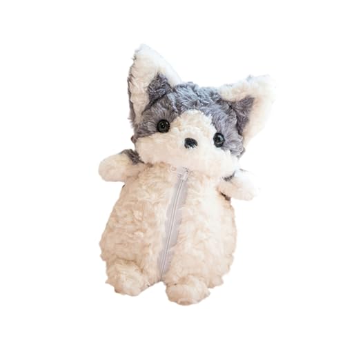 HEEZOU Multifunktionales Corgis Plüsch Pen Case Premium Textur Geräumiges Fachreisen Studenten Leichtes Bürozubehör Beutel von HEEZOU