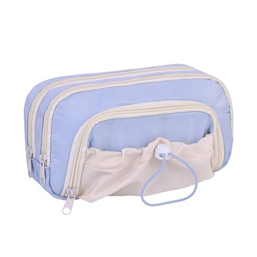HEEZOU Trendy Draw String Stoffbeutel Für Stift Und Kunstbedarf Waschable School Case Schulbüro Mit Kindern Draw String Stifte Leichtgewicht Carry Carry von HEEZOU