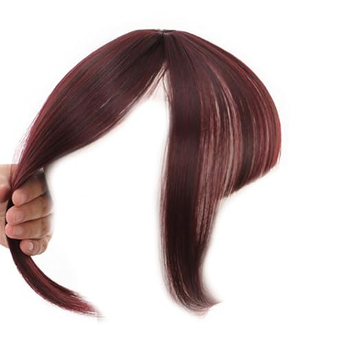 Natürlich Aussehende Synthetische Perücken Haaraufnäher Für Frisur Clip On Top Haarverlängerung Für Frauen Und Mädchen Hitzebeständig von HEEZOU