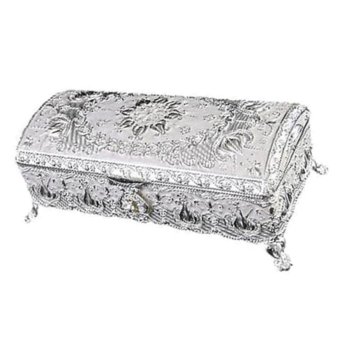 Schmuck-Aufbewahrungsbox mit Samtfutter, widerstandsfähiger Schmuckbehälter, stilvoller Damen-Zubehörhalter von HEEZOU