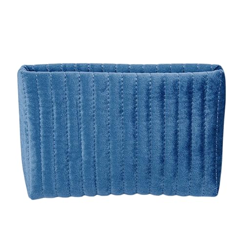 Stilvolle Reisetaschen für Damen, essentielles Make-up und Kulturbeutel, Aufbewahrungslösung, großes Fassungsvermögen, Kosmetiktasche, Trapezförmig, Blau Stilvolle Reisetaschen für Damen, essentielles Make-up und Kulturbeutel, Aufbewahrungslösung, großes Fassungsvermögen, Kosmetiktasche, Trapezförmig, Blau von HEEZOU