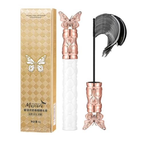 Voluminisierende Wasserdichte Mascara Mit Weichen Pinselzentalformeln Für Dramatische Rundkämpfer 24H Verschleißformeln Mascara von HEEZOU