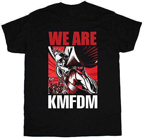 KMFDM We Are KMFDM Industrial Front 242 Die Krupps Mdfmk Ebm New Black T-Shirt von HEFU