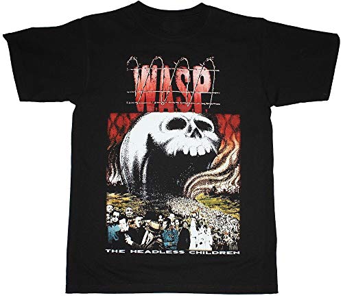 W.A.S.P. The Headless Children'89 Wasp Heavy Metal Band RATT New Black T-Shirt von HEFU