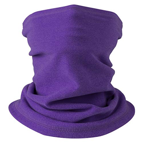 HEGCOIIE Winter Loop Schal Herren & Damen，Fleece Schlauchschal Halswärmer Halstuch Winddicht Ski Maske Warmer für Outdoor Skifahren Motorrad Laufen Radfahren von HEGCOIIE