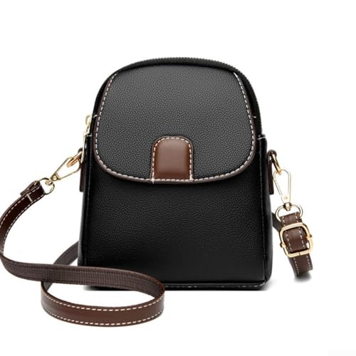 HEIBTENY Moderne lässige Umhängetasche für Damen, perfektes Accessoire für den Alltag, Schwarz von HEIBTENY