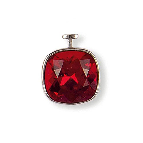HEIDE HEINZENDORFF Einhaenger Paar geschliffener Kristall Rubin von HEIDE HEINZENDORFF