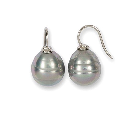 HEIDE HEINZENDORFF Perlhänger Grau Medium, size: (BxH) 12 x 24 mm, Gold von HEIDE HEINZENDORFF