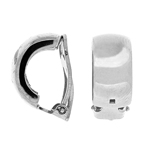 HEIDE HEINZENDORFF System Clip-Creolen Lili, Silber, (BxH) 8 x 15 mm von HEIDE HEINZENDORFF