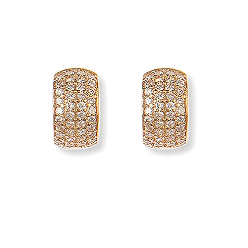 HEIDE HEINZENDORFF System Creolen Kate Kristall, Gold, (LxH) 15 x 8 mm von HEIDE HEINZENDORFF