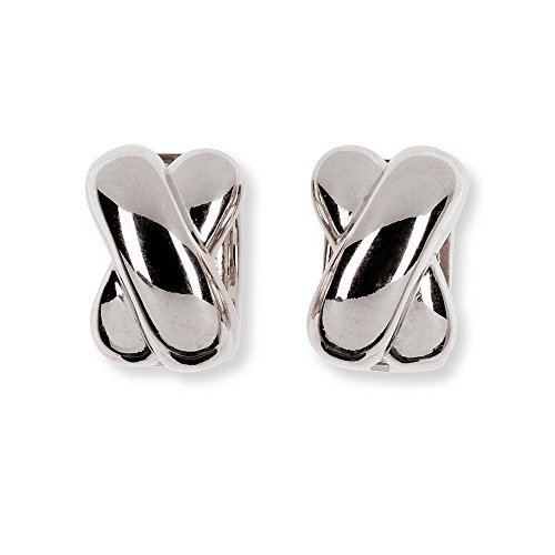 HEIDE HEINZENDORFF Wechselcreole Mischa poliert, Sterling Silber, rhodiniert (BxH) 10 x 15 mm von HEIDE HEINZENDORFF