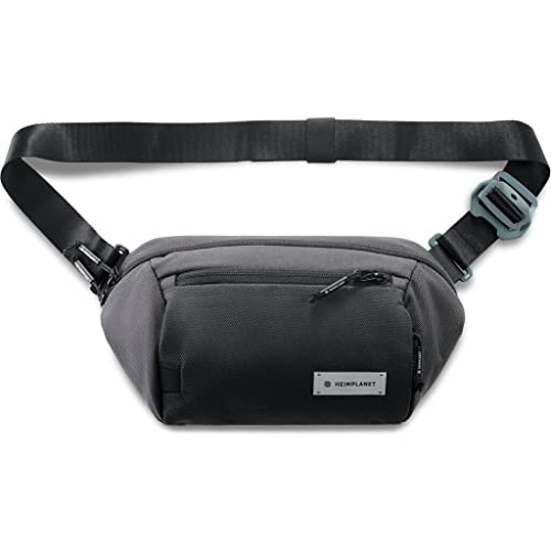 HEIMPLANET Transit Line Sling Pocket XL wetterfeste Bauchtasche Castlerock 3L aus wasserdichtem DYECOSHELL - Wandelbare Brusttasche für Damen und Herren von HEIMPLANET