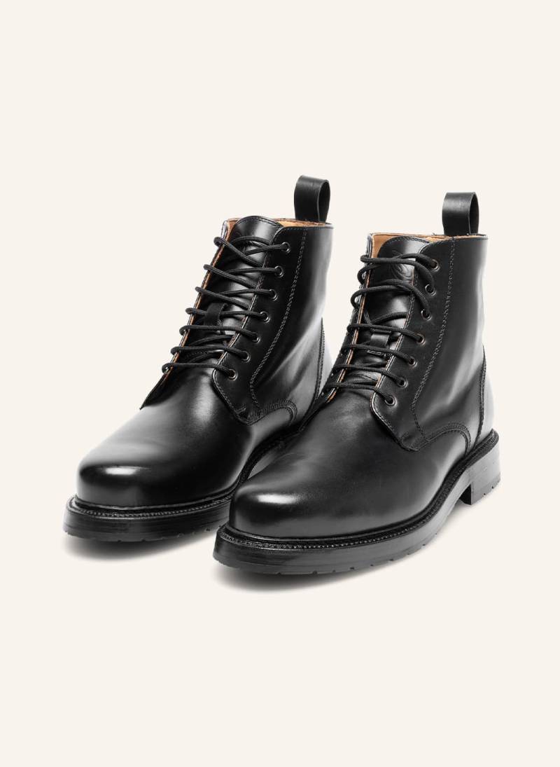 Heinrich Dinkelacker Schnürboots Buda Plain Bc schwarz von HEINRICH DINKELACKER
