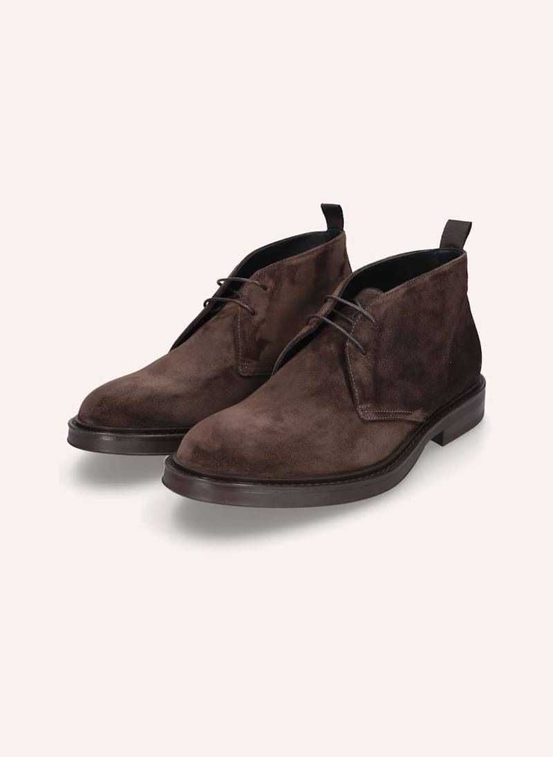 Heinrich Dinkelacker Schnürboots Florenz Plain V braun von HEINRICH DINKELACKER