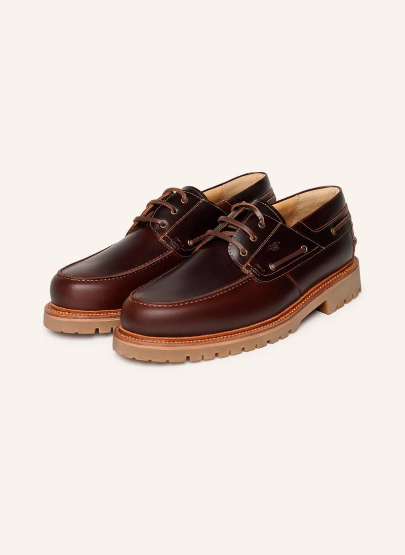 Heinrich Dinkelacker Slipper Miami Plain Ma braun von HEINRICH DINKELACKER