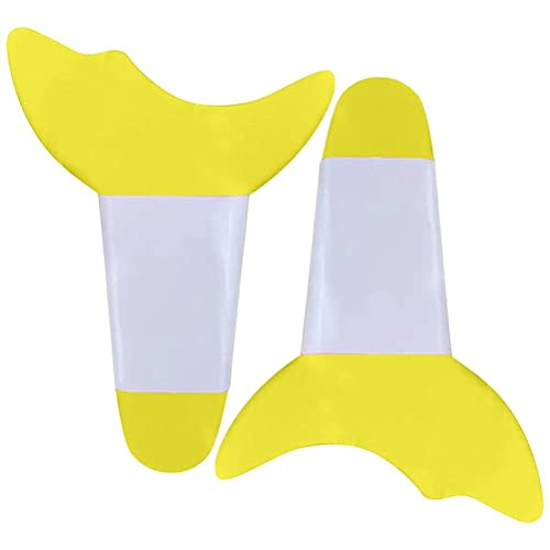HEITIGN 2 Stück Mascara und Eyeshadow Shield Applikator Guard Pads Auxiliary Guard Tool für Wimpern Make-up (Neue zwei yellow+boxen) von HEITIGN