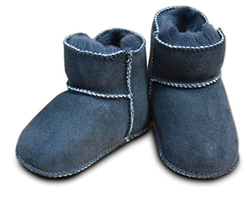 HEITMANN Babyschuhe - Lammfell, Größe:22/23;Farbe:anthrazit von HEITMANN