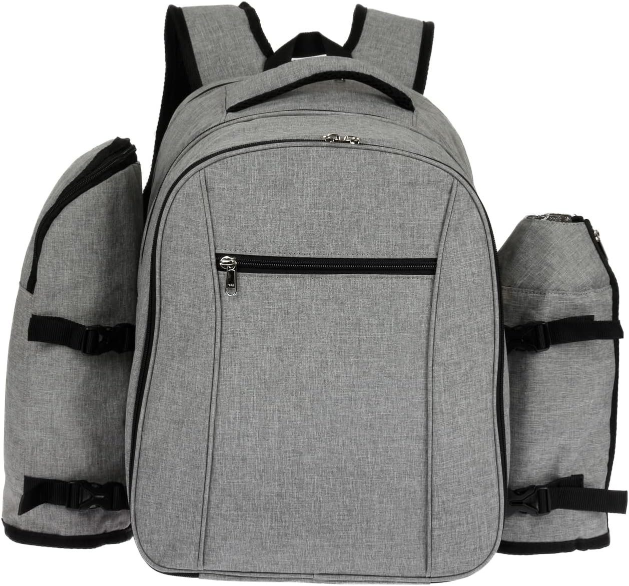 HEKERS Picknickrucksack Premium Picknickrucksack mit isoliertem Kühlfach und Flaschenhaltern HEKERS Picknickrucksack Premium Picknickrucksack mit isoliertem Kühlfach und Flaschenhaltern von HEKERS
